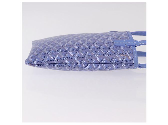 Borsa GOYARD Herringbone 2025 Poitiers Iris Limited Edition PVC Blue Auth SW2344SM - vista 3