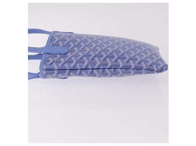 Borsa GOYARD Herringbone 2025 Poitiers Iris Limited Edition PVC Blue Auth SW2344SM - vista 4