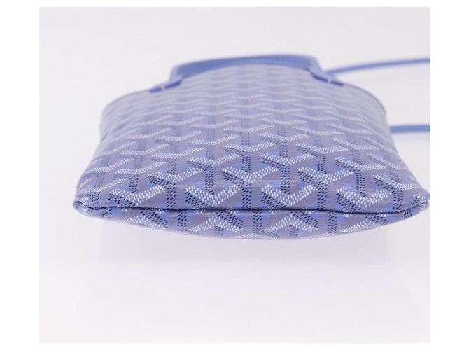 Borsa GOYARD Herringbone 2025 Poitiers Iris Limited Edition PVC Blue Auth SW2344SM - vista 5