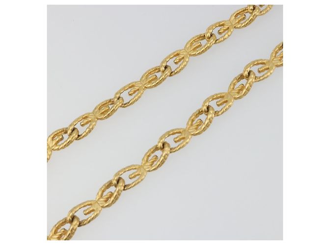 Collar GIVENCHY metal Gold Auth SW2369 Dorado - vista 10