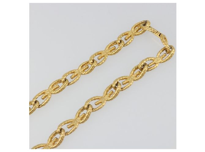 Collar GIVENCHY metal Gold Auth SW2369 Dorado - vista 11