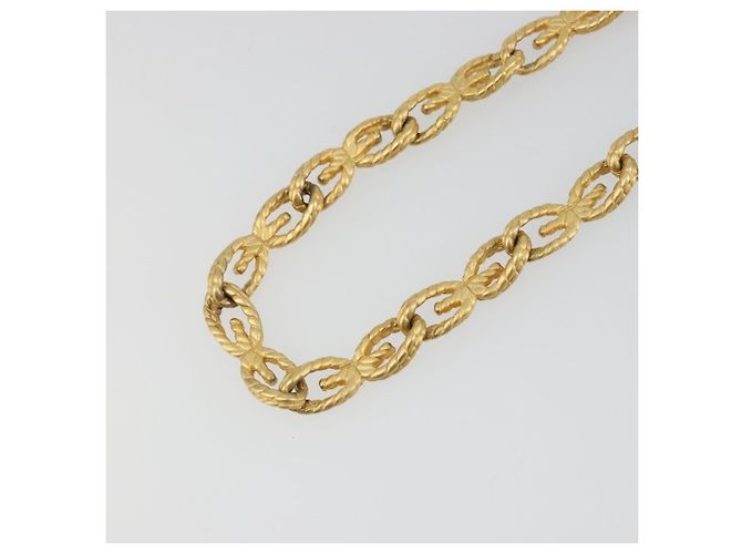 Collar GIVENCHY metal Gold Auth SW2369 Dorado - vista 9