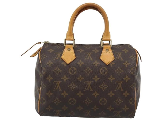 LOUIS VUITTON Borsa Monogram Speedy 25 M41528 LV Auth 186090A Monogramma - vista 2