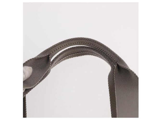 Borsa Tote LOEWE Loewe Nature Canvas 2way Beige Silver Auth 186333A Argento - vista 14