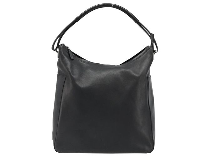 Borsa a Spalla GUCCI in Pelle Nera Argento 001 3770 Auth BA13453 Nero - vista 13