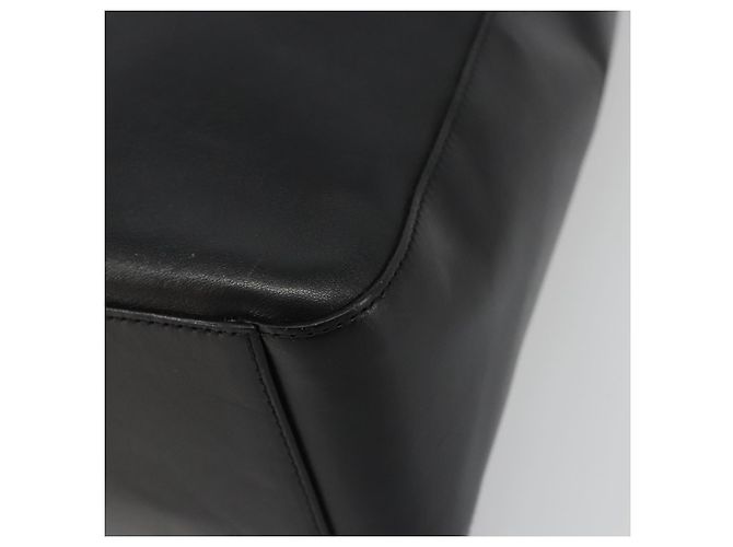 Borsa a Spalla GUCCI in Pelle Nera Argento 001 3770 Auth BA13453 Nero - vista 14