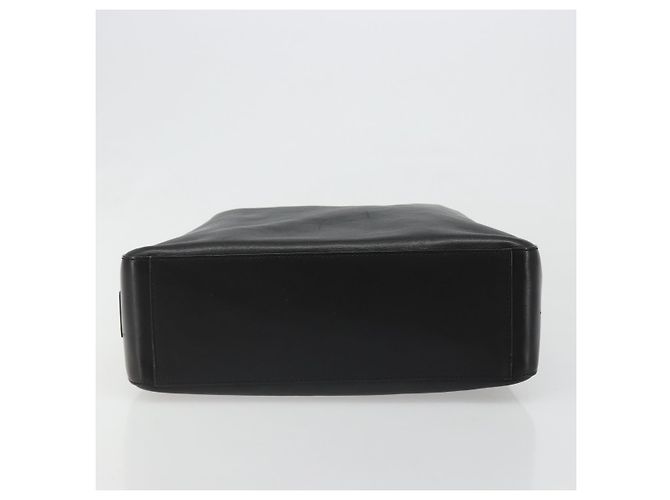 Borsa a Spalla GUCCI in Pelle Nera Argento 001 3770 Auth BA13453 Nero - vista 5