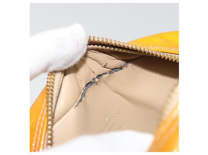 LOUIS VUITTON Borsa a Spalla Monogram Vernis Wooster Beige LV Auth 185903 - vista 10