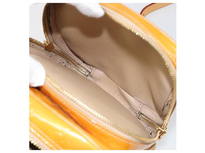 LOUIS VUITTON Borsa a Spalla Monogram Vernis Wooster Beige LV Auth 185903 - vista 12