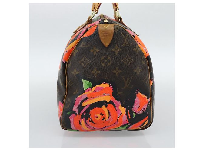 LOUIS VUITTON Borsa Monogram Rose Speedy 30 Arancione Rosa M48610 Auth ka4783SAV Monogramma - vista 3