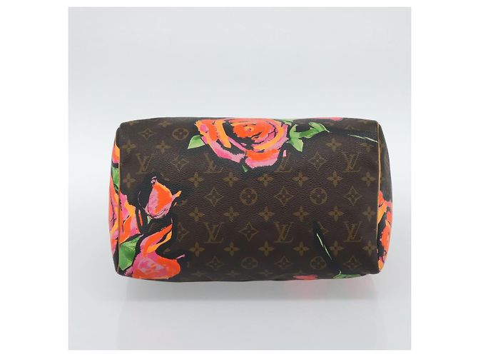 LOUIS VUITTON Borsa Monogram Rose Speedy 30 Arancione Rosa M48610 Auth ka4783SAV Monogramma - vista 5