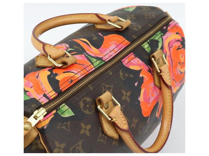 LOUIS VUITTON Borsa Monogram Rose Speedy 30 Arancione Rosa M48610 Auth ka4783SAV Monogramma - vista 6