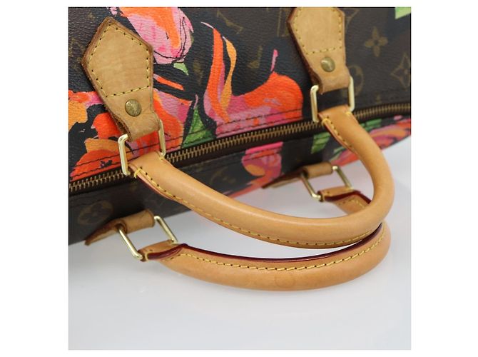 LOUIS VUITTON Borsa Monogram Rose Speedy 30 Arancione Rosa M48610 Auth ka4783SAV Monogramma - vista 7
