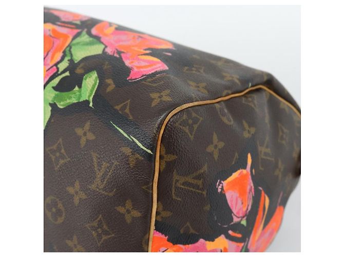 LOUIS VUITTON Borsa Monogram Rose Speedy 30 Arancione Rosa M48610 Auth ka4783SAV Monogramma - vista 8