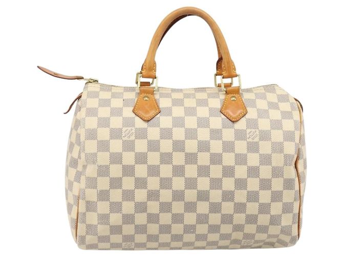 LOUIS VUITTON Borsa Damier Azur Speedy 30 N41533 LV Auth ka4831A - vista 2
