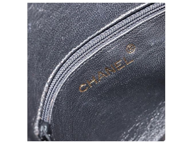 CHANEL Borsa a mano Matelasse con catena in scamosciato viola e oro CC Auth 185540A D'oro Porpora - vista 19