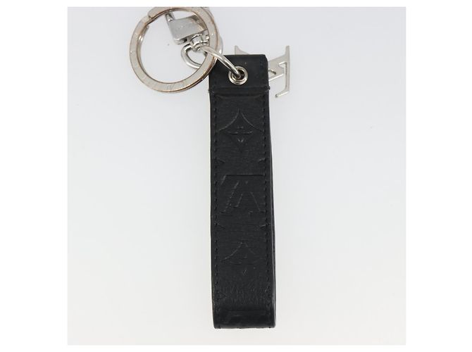 LOUIS VUITTON Porte-clés Dragonne Monogram Shadow Noir M01298 LV Auth 185547 - vue 10
