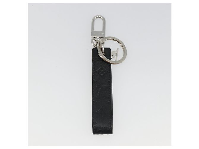 LOUIS VUITTON Porte-clés Dragonne Monogram Shadow Noir M01298 LV Auth 185547 - vue 6