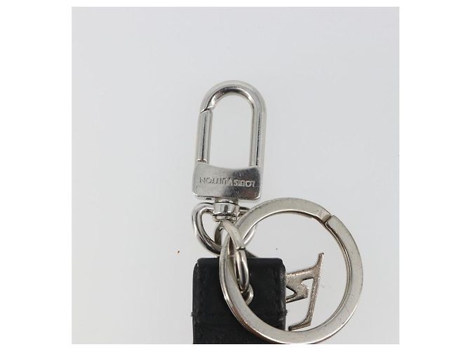 LOUIS VUITTON Porte-clés Dragonne Monogram Shadow Noir M01298 LV Auth 185547 - vue 7