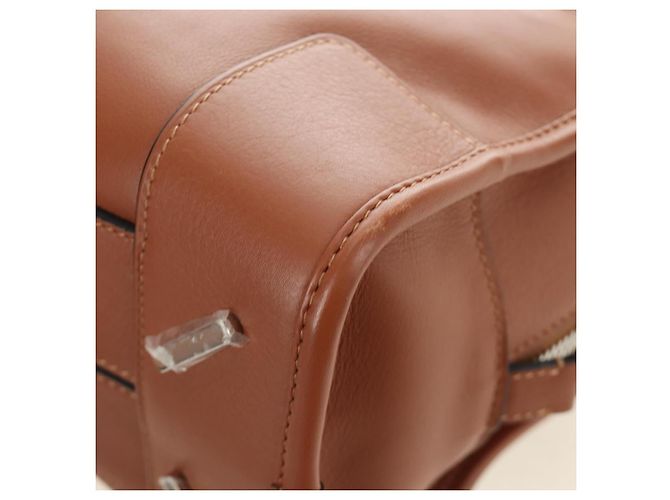 LOEWE Studio Ghibli My Neighbor Totoro Amazona 28 Leather 2way Auth 167413SM Marrone Argento - vista 21