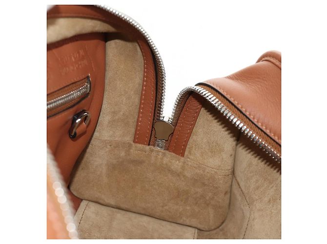 LOEWE Studio Ghibli My Neighbor Totoro Amazona 28 Leather 2way Auth 167413SM Marrone Argento - vista 27