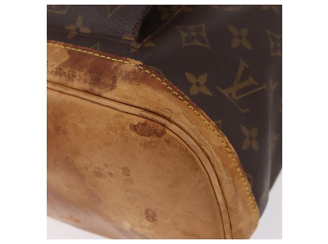 Zaino LOUIS VUITTON Monogram Montsouris GM M51135 LV Auth 183866 Monogramma - vista 10