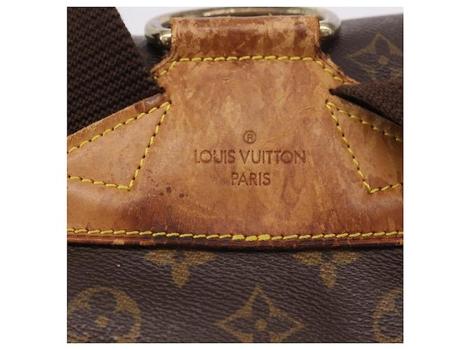 Zaino LOUIS VUITTON Monogram Montsouris GM M51135 LV Auth 183866 Monogramma - vista 19