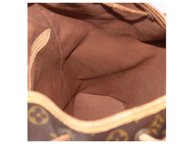 Zaino LOUIS VUITTON Monogram Montsouris GM M51135 LV Auth 183866 Monogramma - vista 25