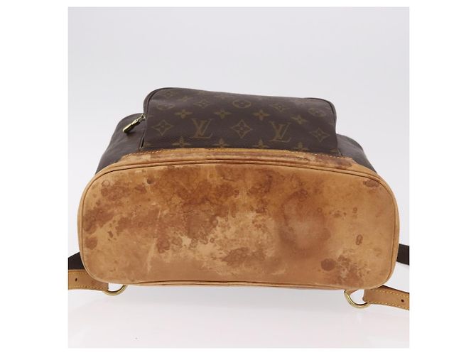 Zaino LOUIS VUITTON Monogram Montsouris GM M51135 LV Auth 183866 Monogramma - vista 5