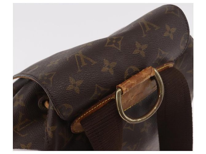 Zaino LOUIS VUITTON Monogram Montsouris GM M51135 LV Auth 183866 Monogramma - vista 7