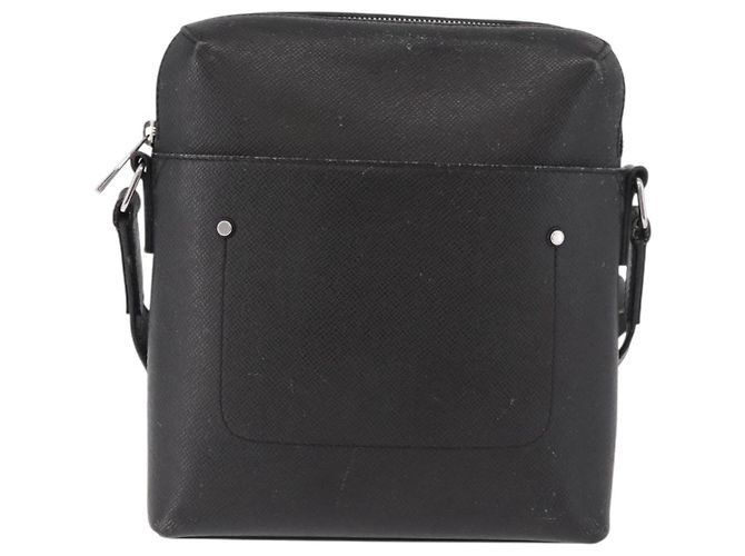 LOUIS VUITTON Pochette Grigori Taiga Shoulder Bag Ardoise M32712 LV Auth 186206A Cinza - vista 13