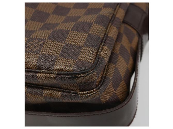 LOUIS VUITTON Borsa a Spalla Damier Ebene Naviglio N45255 LV Auth ka4790 - vista 15