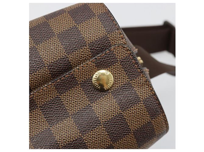 LOUIS VUITTON Borsa a Spalla Damier Ebene Naviglio N45255 LV Auth ka4790 - vista 17