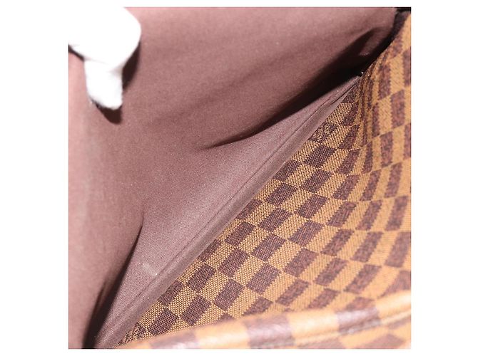 LOUIS VUITTON Borsa a Spalla Damier Ebene Naviglio N45255 LV Auth ka4790 - vista 23