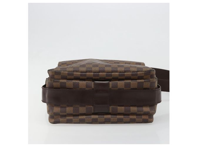 LOUIS VUITTON Borsa a Spalla Damier Ebene Naviglio N45255 LV Auth ka4790 - vista 5