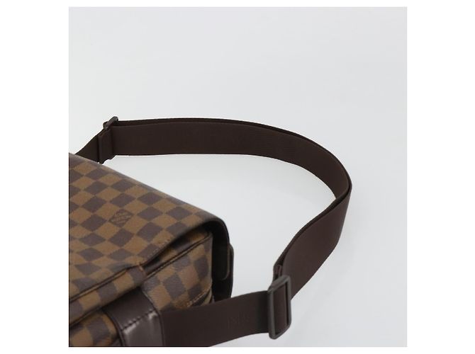LOUIS VUITTON Borsa a Spalla Damier Ebene Naviglio N45255 LV Auth ka4790 - vista 8