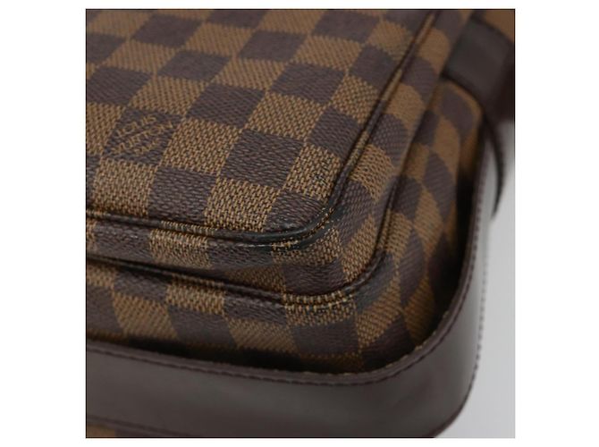 LOUIS VUITTON Borsa a Spalla Damier Ebene Naviglio N45255 LV Auth ka4790 - vista 9