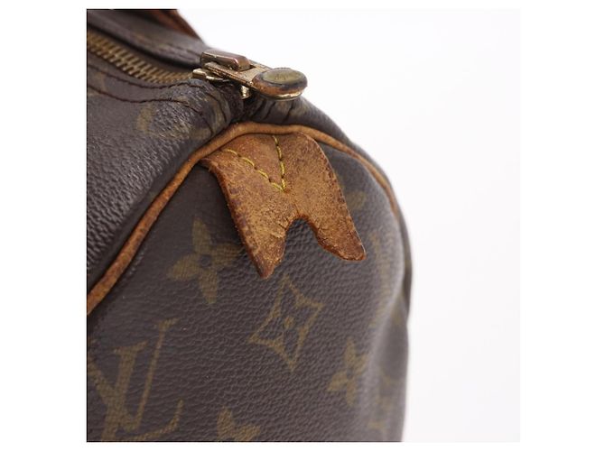 LOUIS VUITTON Borsa Monogram Speedy 25 M41528 LV Auth 187644 Monogramma - vista 19