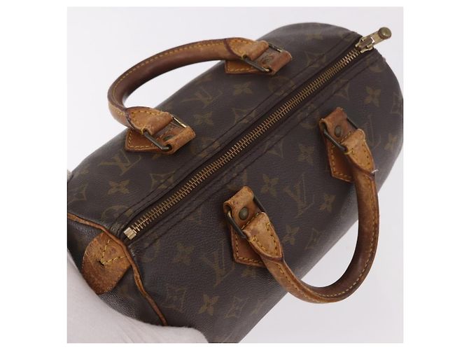 LOUIS VUITTON Borsa Monogram Speedy 25 M41528 LV Auth 187644 Monogramma - vista 6