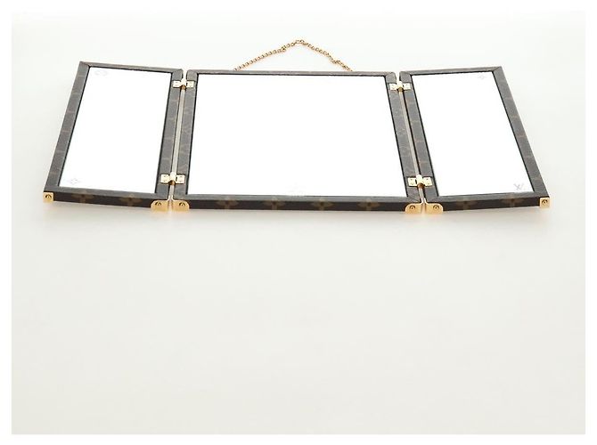 LOUIS VUITTON Monogram Home Mirror Trunk GI0554 LV Auth 184970SAM Monogramma - vista 10