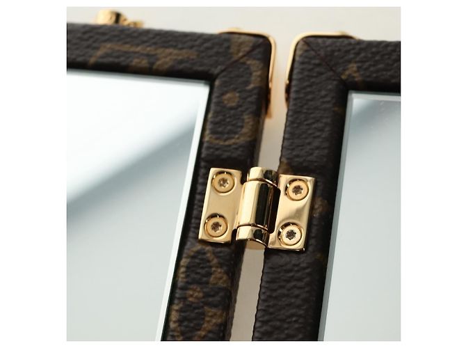 LOUIS VUITTON Monogram Home Mirror Trunk GI0554 LV Auth 184970SAM Monogramma - vista 11
