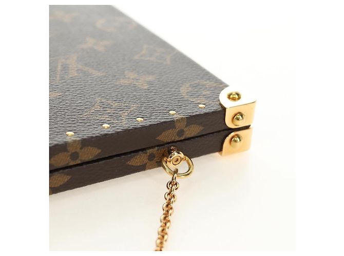 LOUIS VUITTON Monogram Home Mirror Trunk GI0554 LV Auth 184970SAM Monogramma - vista 14
