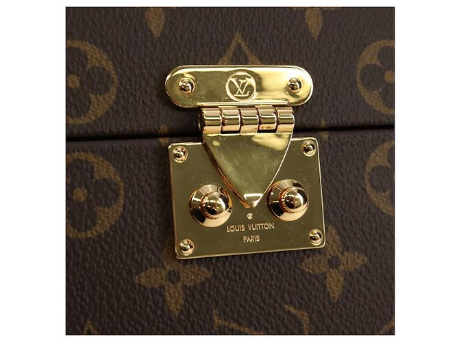 LOUIS VUITTON Monogram Home Mirror Trunk GI0554 LV Auth 184970SAM Monogramma - vista 21