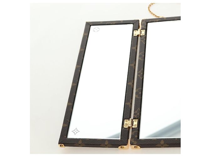 LOUIS VUITTON Monogram Home Mirror Trunk GI0554 LV Auth 184970SAM Monogramma - vista 23