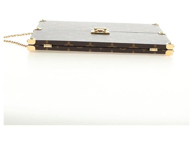 LOUIS VUITTON Monogram Home Mirror Trunk GI0554 LV Auth 184970SAM Monogramma - vista 3