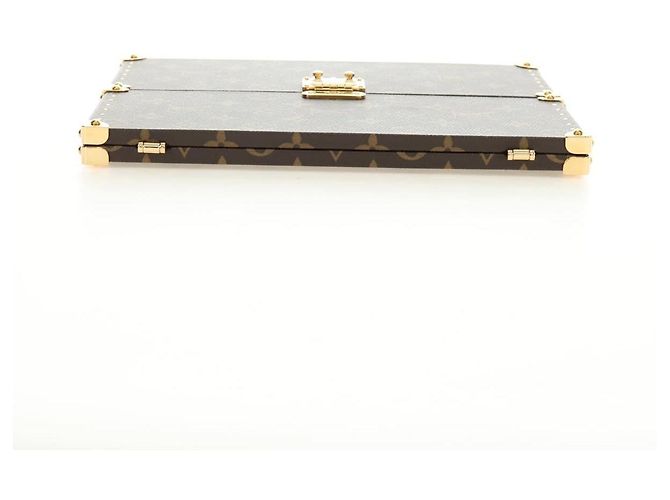 LOUIS VUITTON Monogram Home Mirror Trunk GI0554 LV Auth 184970SAM Monogramma - vista 4