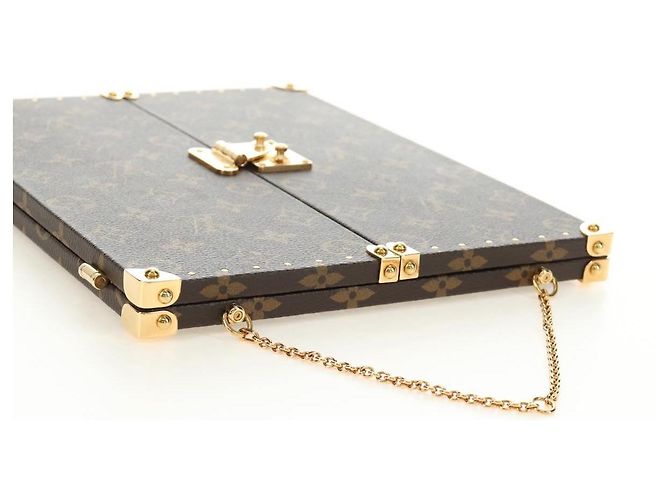 LOUIS VUITTON Monogram Home Mirror Trunk GI0554 LV Auth 184970SAM Monogramma - vista 6