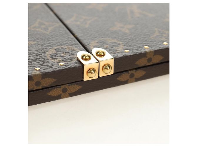 LOUIS VUITTON Monogram Home Mirror Trunk GI0554 LV Auth 184970SAM Monogramma - vista 7