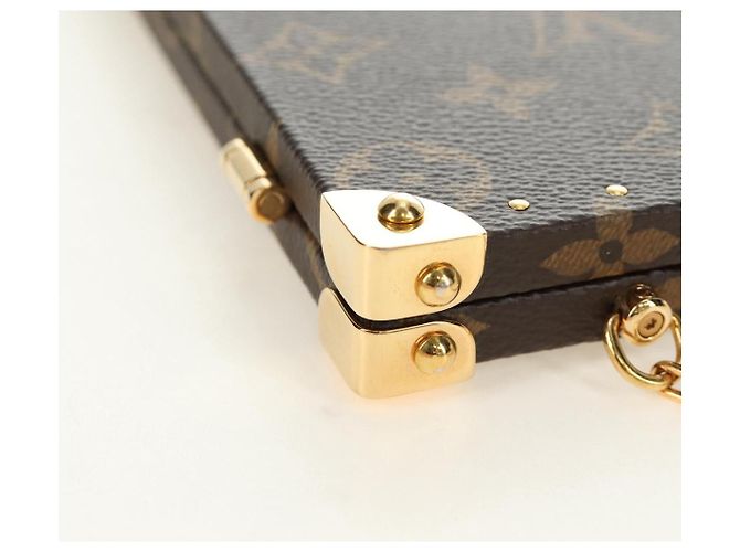 LOUIS VUITTON Monogram Home Mirror Trunk GI0554 LV Auth 184970SAM Monogramma - vista 8