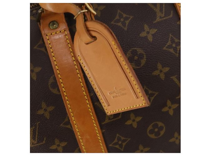 LOUIS VUITTON Monogram Keepall 50 Boston Bag M41426 LV Auth 184701A Monogramma - vista 19
